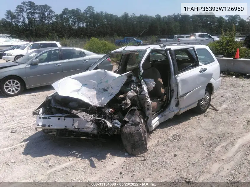1FAHP36393W126950 2003 Ford Focus Ztw/Se
