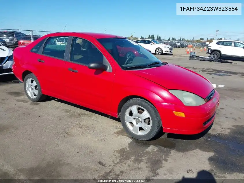 1FAFP34Z23W323554 2003 Ford Focus Se