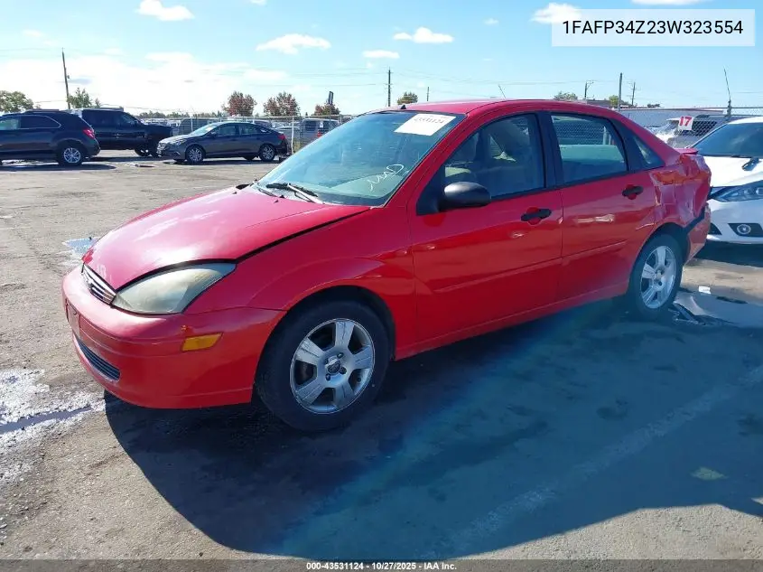 1FAFP34Z23W323554 2003 Ford Focus Se