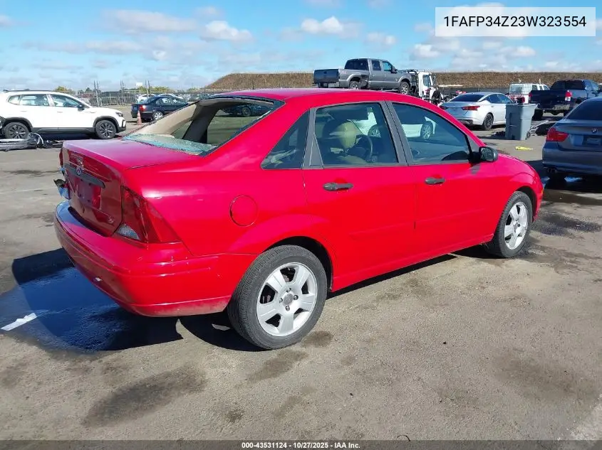 1FAFP34Z23W323554 2003 Ford Focus Se