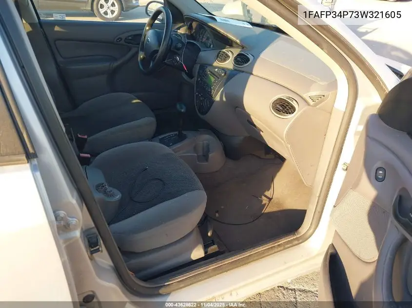 1FAFP34P73W321605 2003 Ford Focus Se