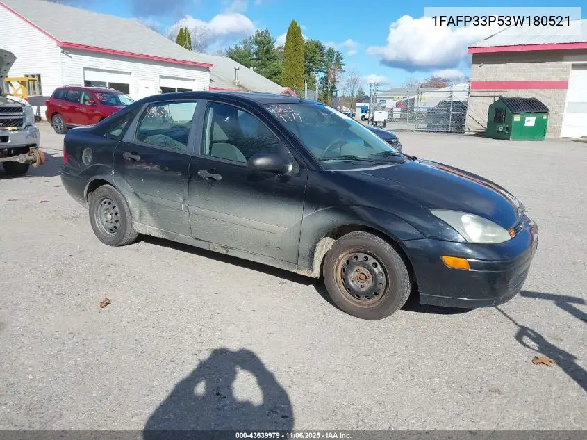 1FAFP33P53W180521 2003 Ford Focus Lx