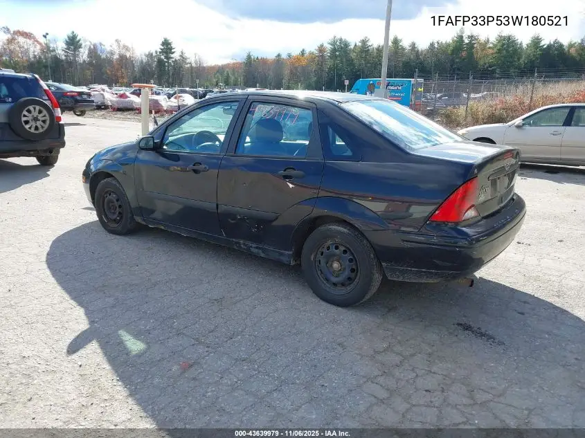1FAFP33P53W180521 2003 Ford Focus Lx