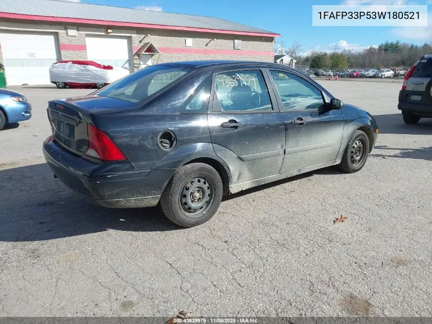 1FAFP33P53W180521 2003 Ford Focus Lx