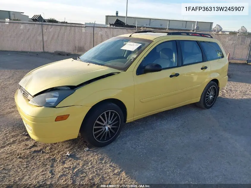 1FAFP36313W245907 2003 Ford Focus Se/Ztw