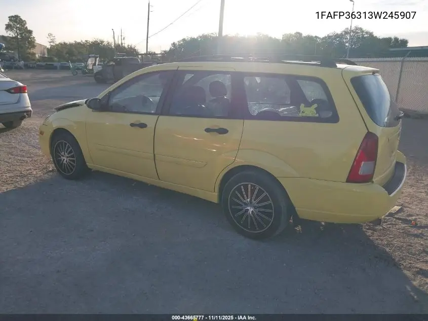 1FAFP36313W245907 2003 Ford Focus Se/Ztw