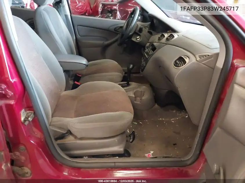 1FAFP33P83W245717 2003 Ford Focus Lx