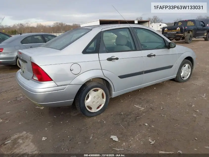 1FAFP33P63W133031 2003 Ford Focus Lx
