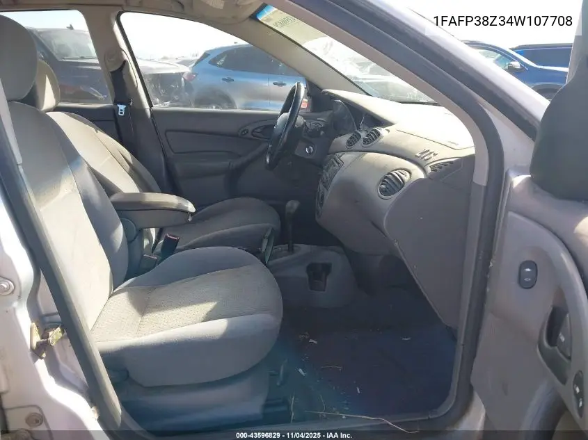 1FAFP38Z34W107708 2004 Ford Focus Zts