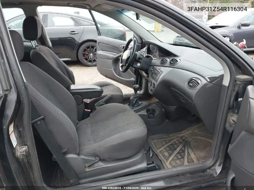 3FAHP31Z54R116304 2004 Ford Focus Zx3