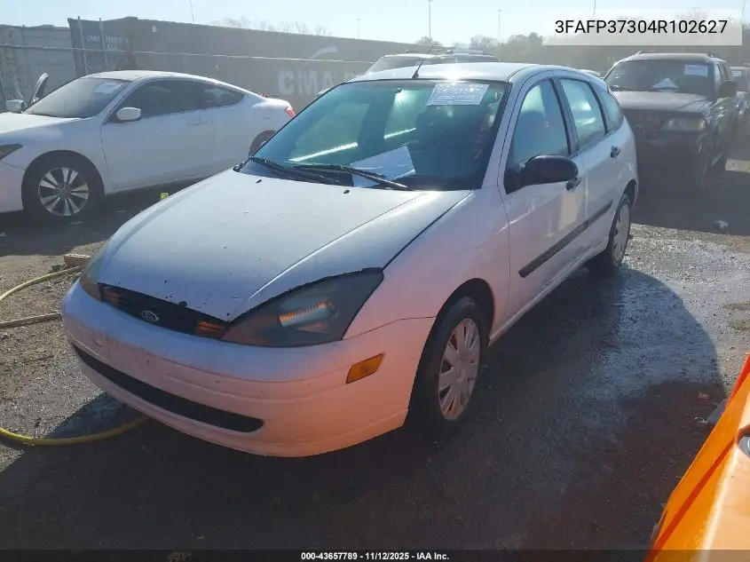 3FAFP37304R102627 2004 Ford Focus Zx5