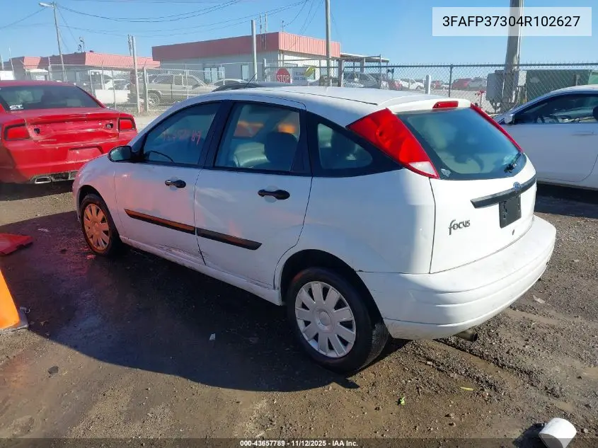3FAFP37304R102627 2004 Ford Focus Zx5