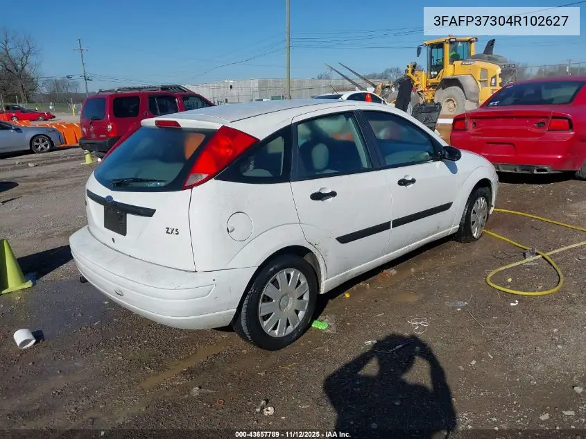 3FAFP37304R102627 2004 Ford Focus Zx5