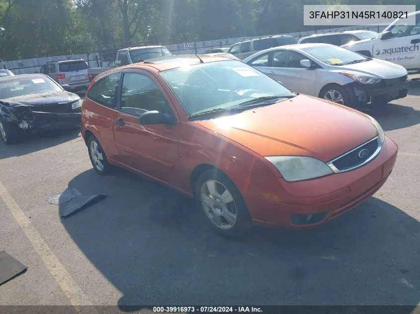 3FAHP31N45R140821 2005 Ford Focus Zx3