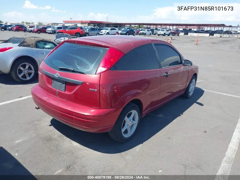 3FAFP31N85R101673 2005 Ford Focus Zx3