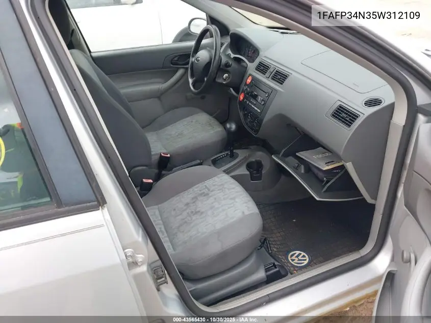 1FAFP34N35W312109 2005 Ford Focus Zx4