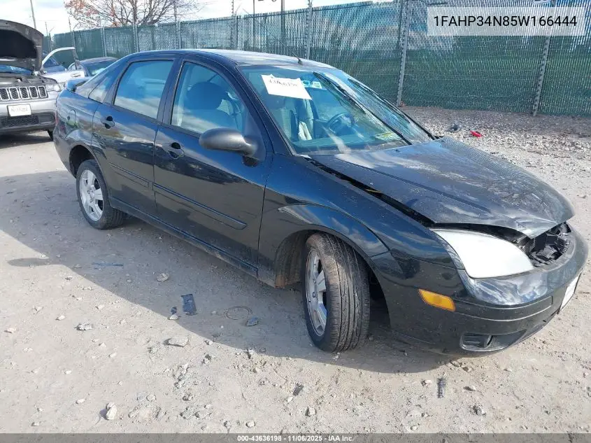 1FAHP34N85W166444 2005 Ford Focus Zx4