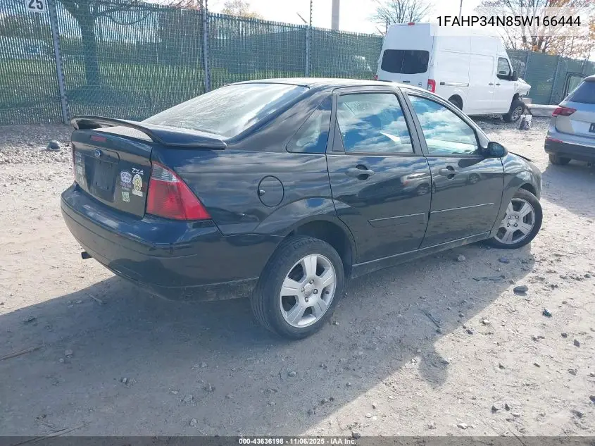 1FAHP34N85W166444 2005 Ford Focus Zx4