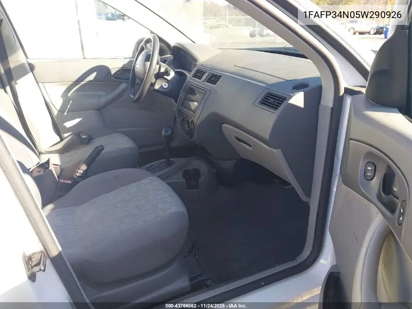 1FAFP34N05W290926 2005 Ford Focus Zx4