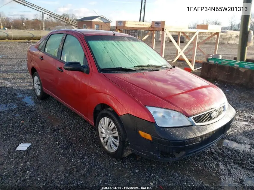 1FAFP34N65W201313 2005 Ford Focus Zx4