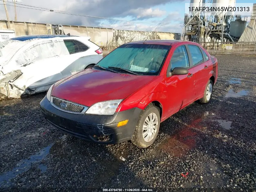 1FAFP34N65W201313 2005 Ford Focus Zx4