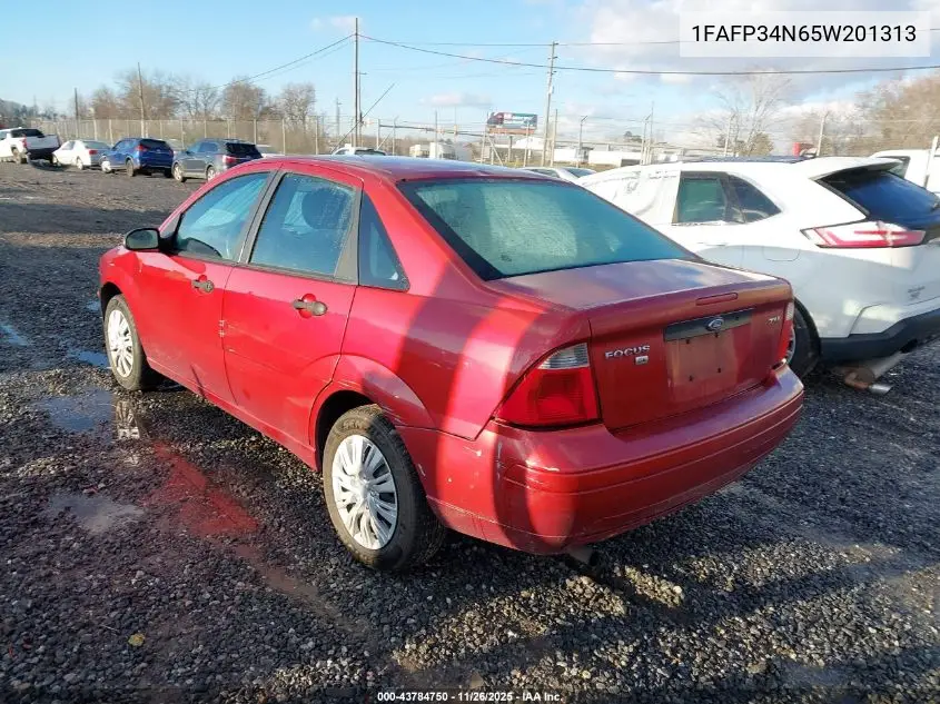1FAFP34N65W201313 2005 Ford Focus Zx4
