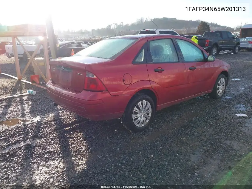1FAFP34N65W201313 2005 Ford Focus Zx4