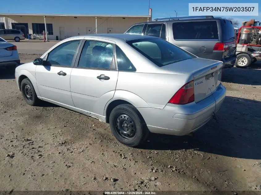 1FAFP34N75W203507 2005 Ford Focus Zx4