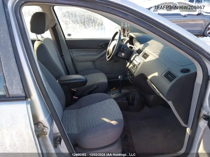 1FAFP36N96W205967 2006 Ford Focus Zxw