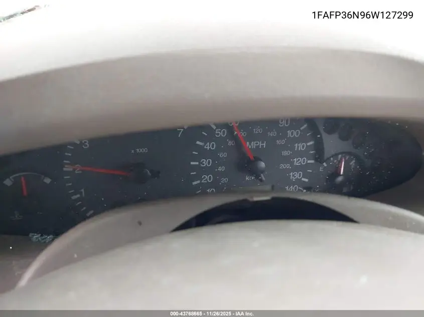 1FAFP36N96W127299 2006 Ford Focus Zxw