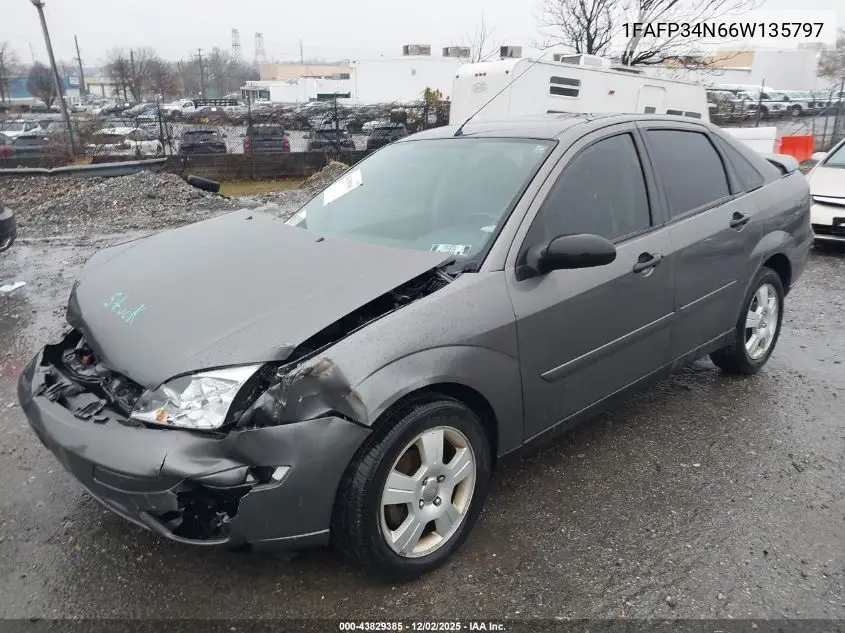 1FAFP34N66W135797 2006 Ford Focus Zx4
