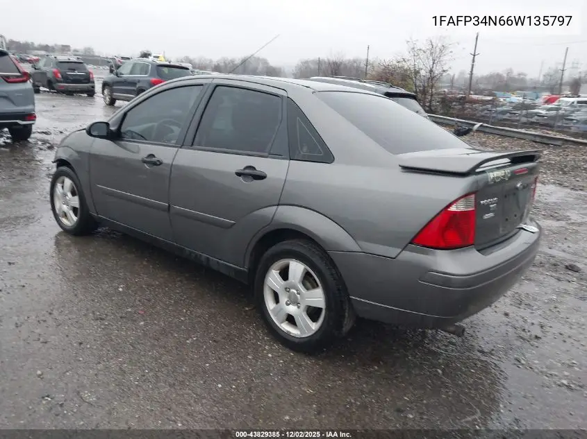 1FAFP34N66W135797 2006 Ford Focus Zx4