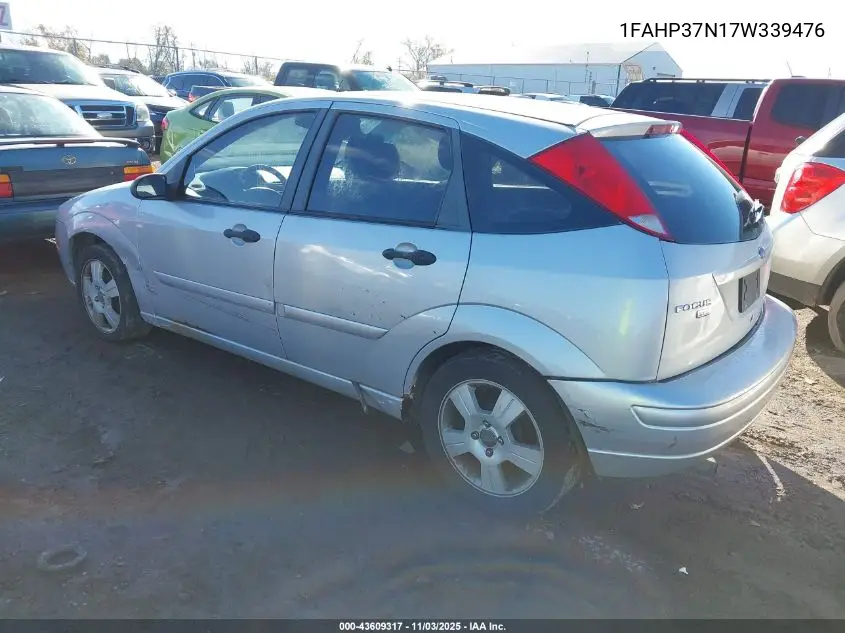 1FAHP37N17W339476 2007 Ford Focus S/Se/Ses
