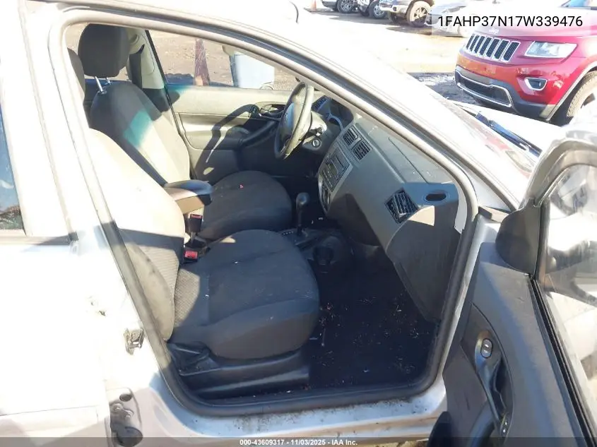 1FAHP37N17W339476 2007 Ford Focus S/Se/Ses