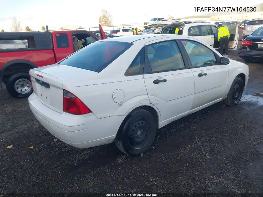 1FAFP34N77W104530 2007 Ford Focus S/Se/Ses