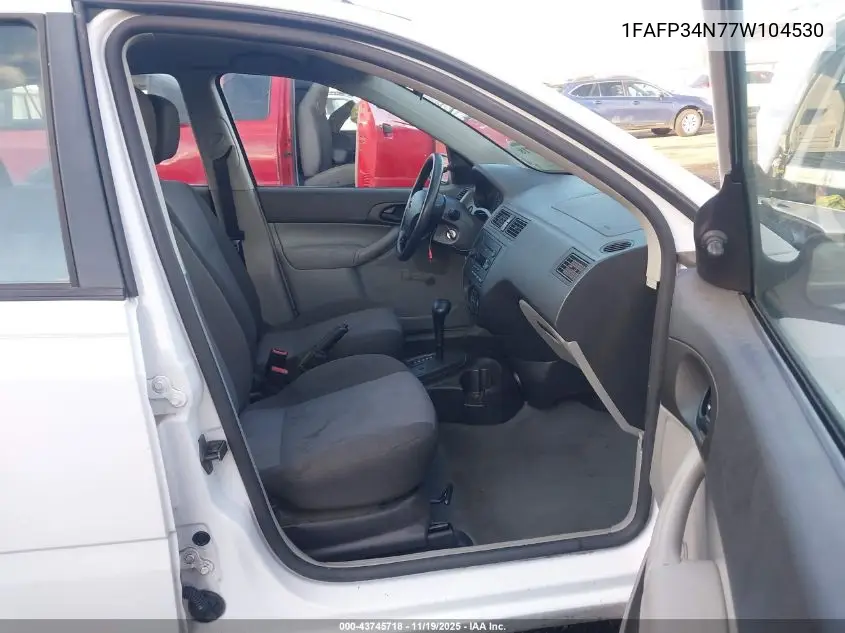 1FAFP34N77W104530 2007 Ford Focus S/Se/Ses