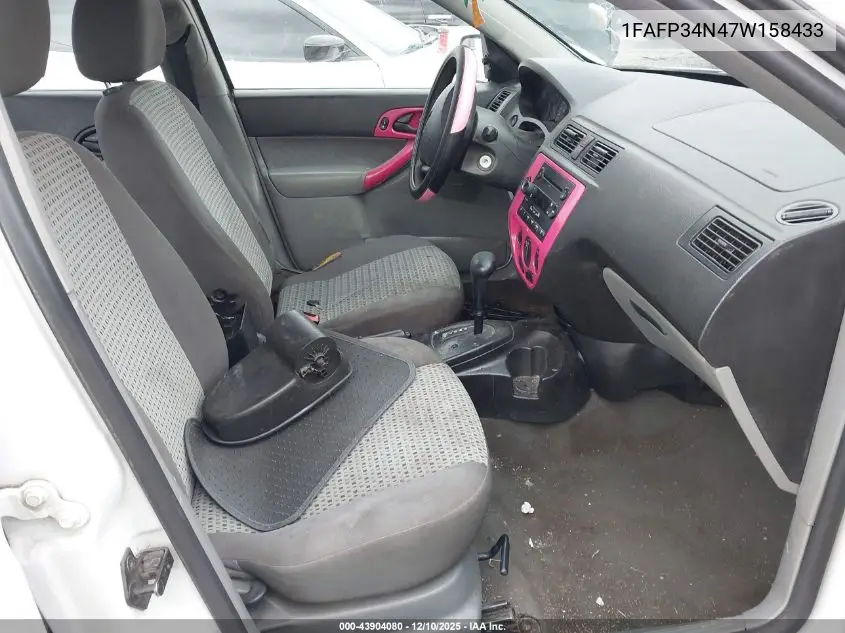 1FAFP34N47W158433 2007 Ford Focus S/Se/Ses