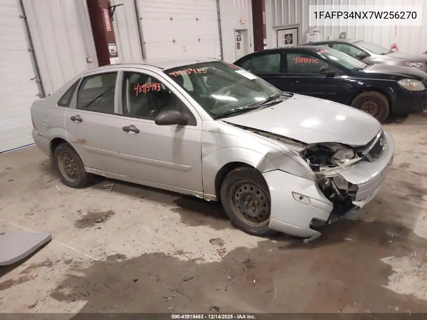 1FAFP34NX7W256270 2007 Ford Focus S/Se/Ses