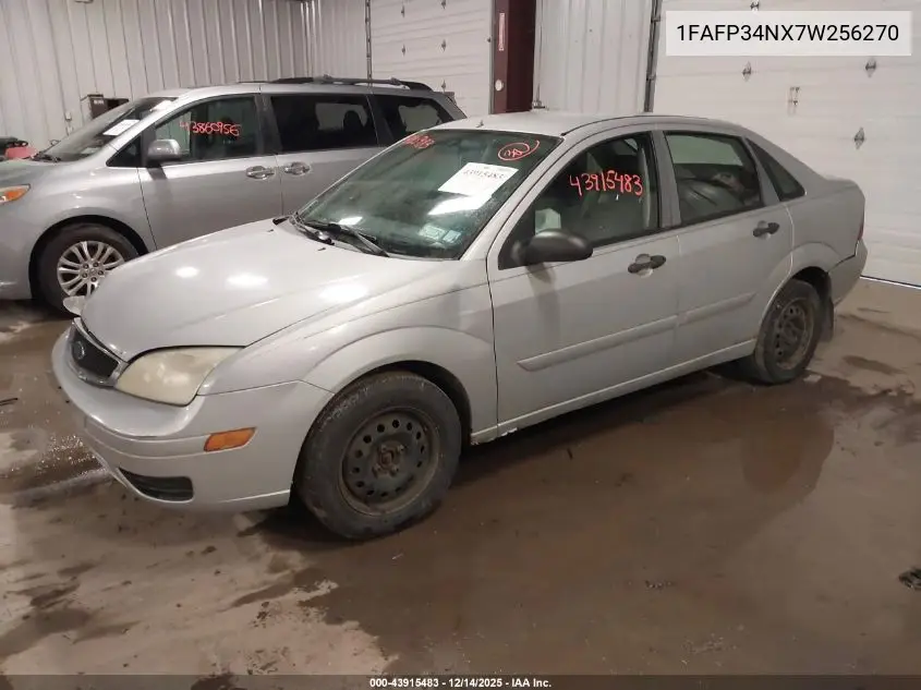 1FAFP34NX7W256270 2007 Ford Focus S/Se/Ses