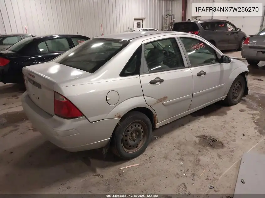 1FAFP34NX7W256270 2007 Ford Focus S/Se/Ses