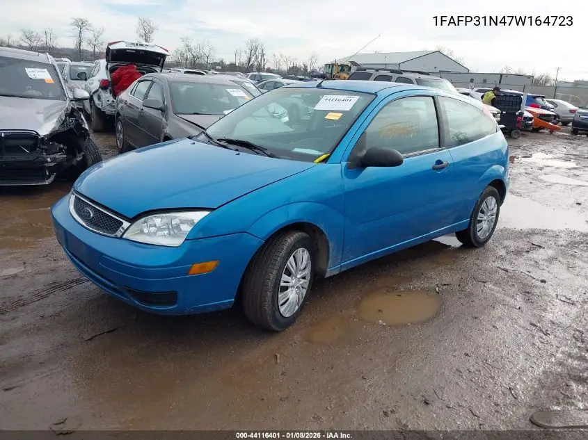 1FAFP31N47W164723 2007 Ford Focus S/Se/Ses