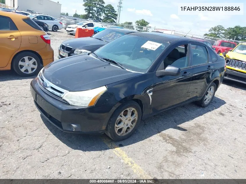 1FAHP35N28W188846 2008 Ford Focus Se/Ses