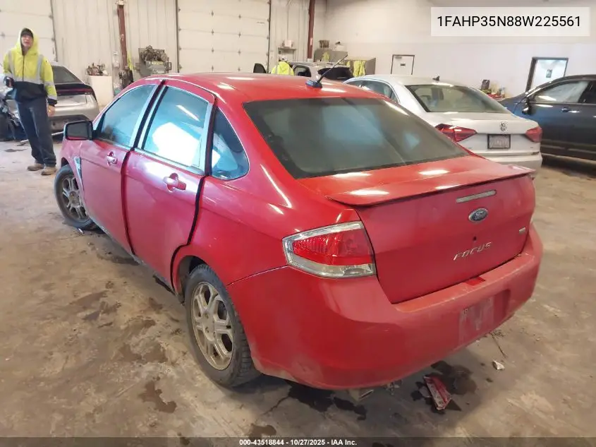 1FAHP35N88W225561 2008 Ford Focus Se/Ses