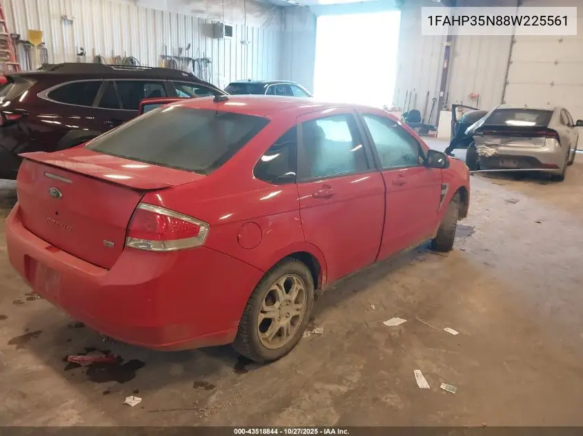 1FAHP35N88W225561 2008 Ford Focus Se/Ses