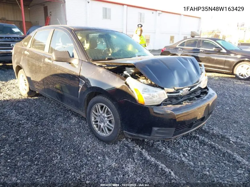 1FAHP35N48W163429 2008 Ford Focus Se/Ses