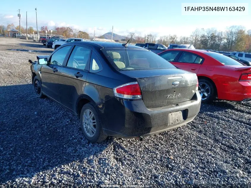 1FAHP35N48W163429 2008 Ford Focus Se/Ses