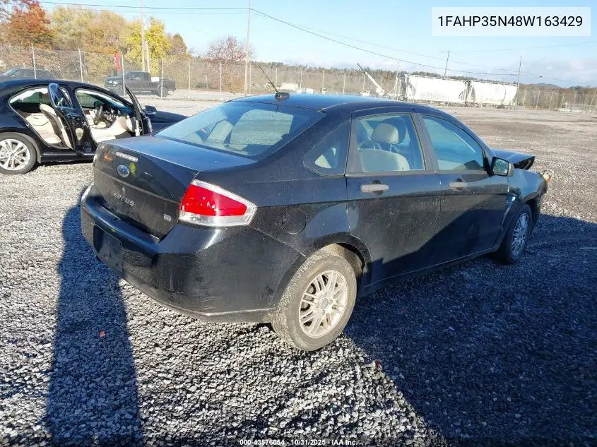 1FAHP35N48W163429 2008 Ford Focus Se/Ses
