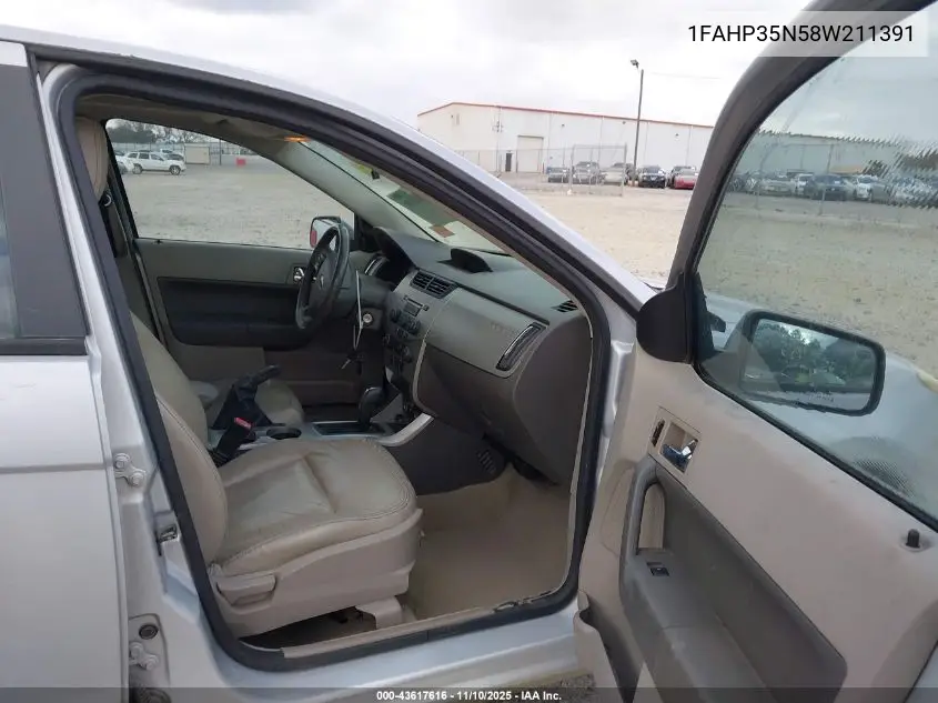 1FAHP35N58W211391 2008 Ford Focus Se/Ses