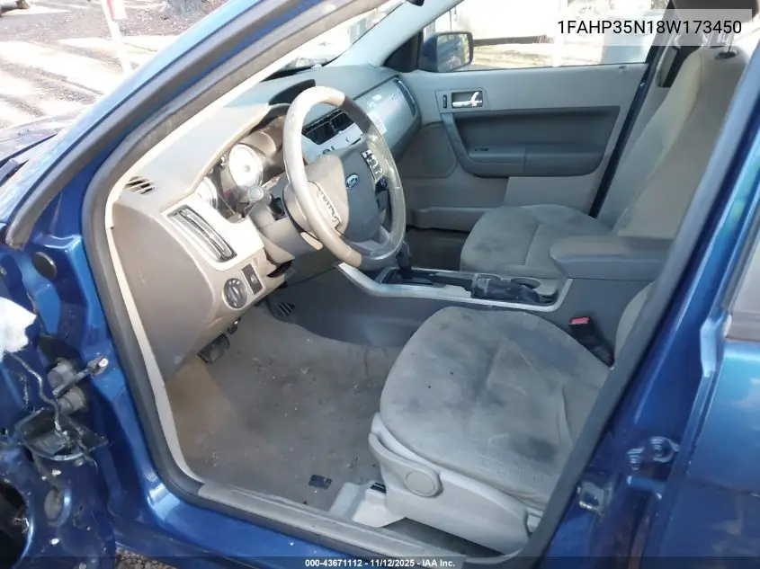 1FAHP35N18W173450 2008 Ford Focus Se/Ses