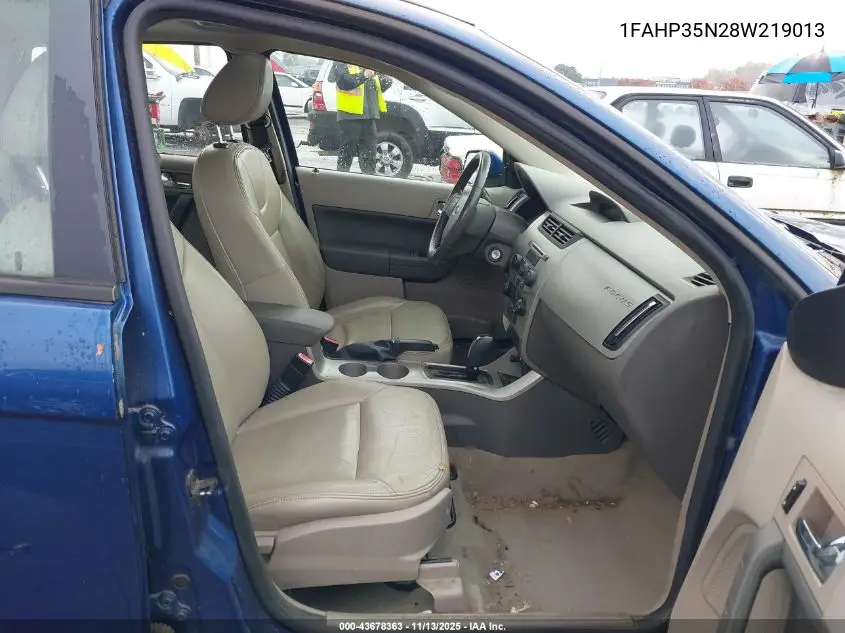 1FAHP35N28W219013 2008 Ford Focus Se/Ses